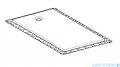 Geberit brodzik Olona 120x90cm z włókniną uszczelniającą biały 550.914.00.1