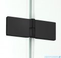 New Trendy New Soleo Black drzwi wnękowe bifold 70x195 cm przejrzyste prawa D-0220A