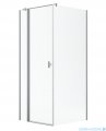 Radaway Nes Kdj II Brushed Nickel kabina 100x70cm lewa szczotkowany nikiel 10032100-91-01L/10039070-01-01
