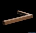 Radaway Essenza Ptj Brushed Copper kabina pięciokątna 90x100cm lewa szczotkowana miedź 1385010-93-01L/1385056-01-01