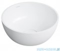 Omnires Shell M+ umywalka nablatowa Ø35 cm biały mat SHELL350UNBM