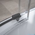 Radaway Idea Black Pdd kabina 90x120cm szkło czarny mat/szkło przejrzyste 387139-01-01/387158-54-01