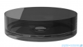 Besco Enya Carbon Grey + syfon chrom umywalka nablatowa 36x36x10cm #UME-36-CGC
