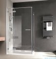 Radaway Euphoria KDJ Kabina prysznicowa 100x90 lewa szkło przejrzyste + brodzik Argos D + syfon