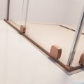 Radaway Furo Brushed Copper DWJ drzwi prysznicowe 150cm prawe szczotkowana miedź 10107772-93-01R/10110730-01-01