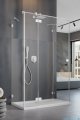 Radaway Essenza Pro White Kdj+S kabina 100x120x100cm lewa biały mat/szkło przejrzyste 10097312-04-01L/10098100-01-01/10098100-01-01