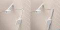 Radaway Essenza Pro White Kdj kabina 120x70cm lewa szkło przejrzyste 10097120-04-01L/10098070-01-01