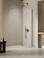 New Trendy Nesta Gunmetal Brushed kabina Walk-In 100x200 cm grafit szczotkowany K-1757