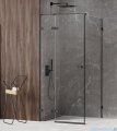 New Trendy Avexa Black kabina prostokątna 110x90x200 cm przejrzyste lewa EXK-1829