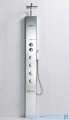 Novellini Aqua 1 Cascata 1 panel prysznicowy biały bateria termostatyczna CASC1VT-A