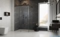 Radaway Idea 8 QL Black Kdj kabina 100x100cm lewa czarny mat/szkło przejrzyste 10550517-54-01L/10350453-01-01/10360100-01-01R