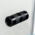 Radaway Nes 8 Black KDJ B kabina 100x100 lewa czarny mat/szkło przejrzyste 10075100-54-01L/10089100-01-01