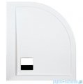 Sanplast Brodzik półokrągły Space Line 90x80x3cm Lewy+ syfon 615-110-0420-01-000