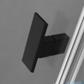Radaway Nes 8 Black Dwj I Factory Drzwi wnękowe 80cm lewe czarny mat/szkło przejrzyste 10076080-54-55L