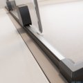 Radaway Furo Brushed GunMetal SL PND II parawan nawannowy 110cm prawy szczotkowany grafit 10309588-92-01R/10112544-01-01