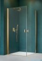 Radaway Nes Gold Kdd I kabina 100x80cm złoty połysk 10021100-09-01L/10021080-09-01R