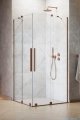 Radaway Furo Brushed Copper KDD kabina 90x120cm szczotkowany miedź 10105090-93-01L/10105120-93-01R
