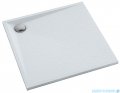 Omnires Stone brodzik prysznicowy kwadratowy 80x80x3 cm biały mat STONE80/KBM