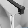 Radaway Nes Black Dwd II drzwi wnękowe 200cm W1 czarny mat/szkło przejrzyste 10037103-54-01/10041097-54-01