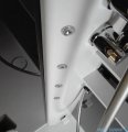 Novellini Glax 2 2.0 kabina z hydromasażem 80x80 prawa srebrna G22GF89DM1-1BB