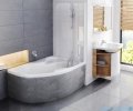 Ravak Wanna asymetryczna Rosa II 150x105cm Prawa CJ21000000