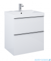 Elita Look szafka podumywalkowa 60x63x45cm biały połysk 167077