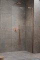 Radaway Modo SL II Brushed Copper kabina Walk-in 55x200 prawa szczotkowana miedź 10319055-93-01R