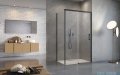 Radaway Idea Black Kds kabina prysznicowa 120x120 prawa czarny mat/szkło przejrzyste 10115120-54-01R/10117120-01-01