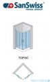 SanSwiss Top-Line TOPAC Wejście narożne 70cm profil srebrny Lewe TOPG07000107