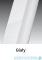 Novellini Ścianka Kabiny prysznicowej LUNES 84 cm szkło przejrzyste profil biały LUNESA84L-1D