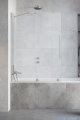 Radaway Furo Brushed Nickel PND II parawan nawannowy 160cm lewy szczotkowany nikiel 10109838-91-01L/10112794-01-01