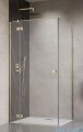 Radaway Essenza Kdj Brushed Gold kabina 100x90cm lewa szczotkowane złoto 1385040-99-01L/1384050-01-01