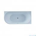 The North Bath Calia wanna wolnostojąca przyścienna prawa 170x80cm + syfon Klik-klak 6845-1701R