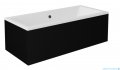 Besco Quadro obudowa wanny CZARNY mat 170x75cm #OAQ-170-PKC