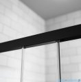 Radaway Idea Black Kdj kabina 140x120cm lewa czarny mat/szkło przejrzyste 387044-54-01L/387054-54-01R