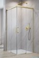 Radaway Idea Kdd Brushed Gold kabina 70x100cm szczotkowane złoto 387065-99-01L/387062-99-01R