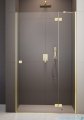 Radaway Essenza 8 Gold Dwj drzwi wnękowe 100cm prawe złoty połysk/szkło przejrzyste 10480612-01-01R/10460337-09-01R