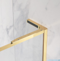 Radaway Modo F SL Gold II kabina Walk-in 100x201,6cm prawa złoty połysk szkło przejrzyste 10419104-09-01R