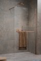 Radaway Modo New II Brushed Copper z wieszakiem kabina Walk-in 115x200 szczotkowana miedź 389115-93-01W