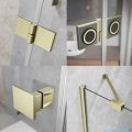 Radaway Essenza 8 Brushed Gold Kdj kabina 120x100cm prawa szczotkowane złoto 10480812-01-01R/10470337-99-01R/10113100-01-01