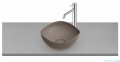 Roca FINECERAMIC umywalka nablatowa OHTAKE 37x37 cafe A327A15660