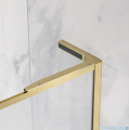 Radaway Modo F SL Brushed Gold II kabina Walk-in 80x201,6cm prawa Szczotkowane Złoto szkło przejrzyste 10419084-99-01R