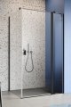 Radaway Nes 8 Black Kdj II kabina 120x80cm prawa czarny mat/szkło przejrzyste 10086120-54-01R/10089080-01-01
