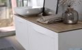 Oristo Skagen szafka z umywalką wisząca 59x50x45 biały mat OR49-SD1S-60-2/UME-BD-60-91