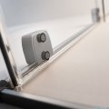 Radaway Furo Brushed GunMetal DWD drzwi prysznicowe 200cm szczotkowany grafit 10108538-92-01/10111492-01-01
