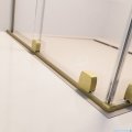 Radaway Furo SL Brushed Gold DWJ drzwi prysznicowe 110cm lewe szczotkowane złoto 10307572-99-01L/10110530-01-01