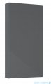Roca Extra Kolumna łazienkowa niska z 1 drzwiami slim 80x40x12 ONYX MAT A857957531
