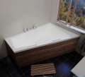 Riho Doppio wanna narożna 180x130cm lewa nogi+syfon B034001005/207097/495121
