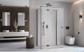 Radaway Essenza Brushed GunMetal Kdj+S kabina 75x90x75cm lewa szczotkowany grafit 1384049-01-01/1385020-92-01L/1384049-01-01