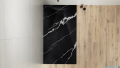 Besco Vexo Marble Black 140x90cm brodzik prostokątny VMB-140-90-P